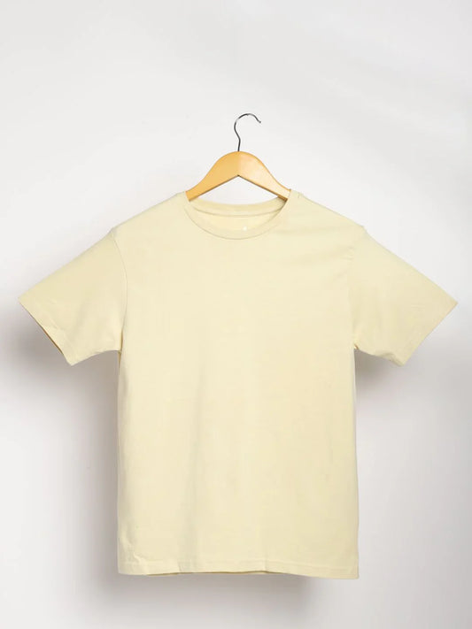 Lemon Yellow Organic Cotton & Natural Fiber Dyed T-shirt