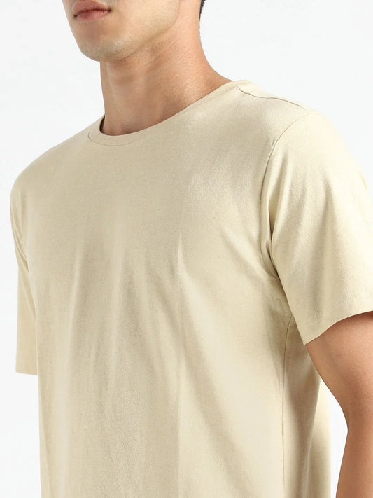 Lemon Yellow Organic Cotton & Natural Fiber Dyed T-shirt