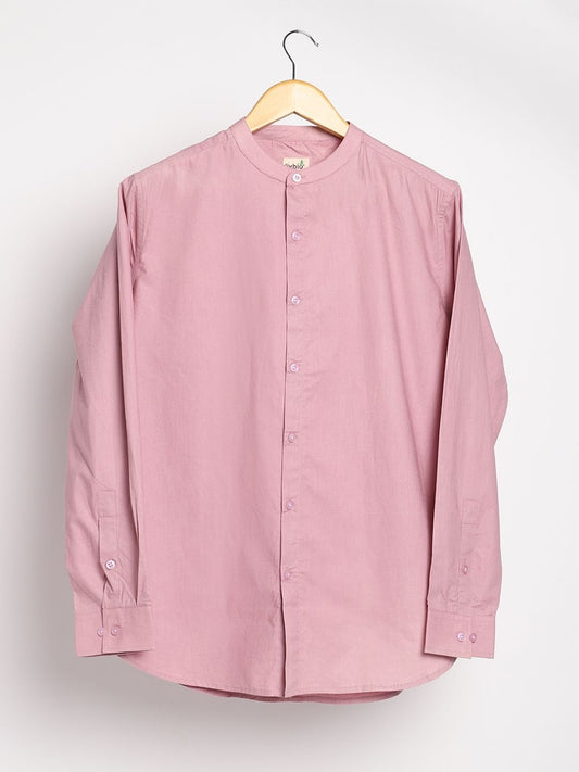 Purple Haze Mens Organic Cotton & Natural Dyed Round Neck Shirt