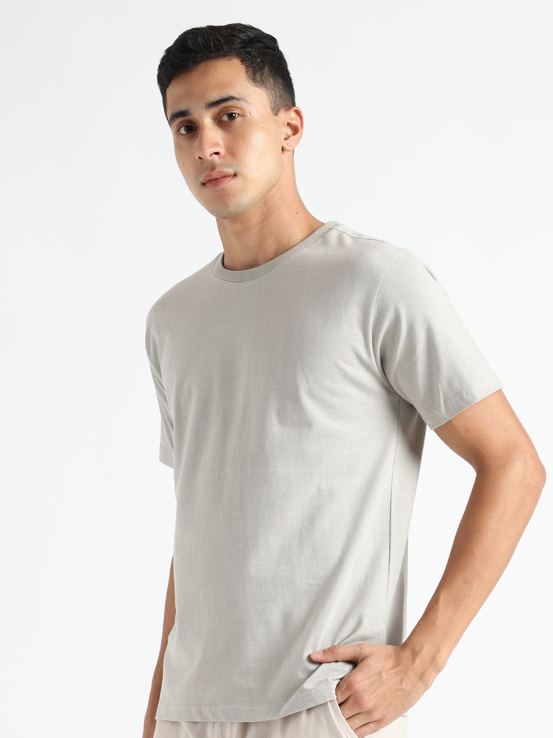Slate Grey Organic Cotton & Naturally Dyed T-shirt