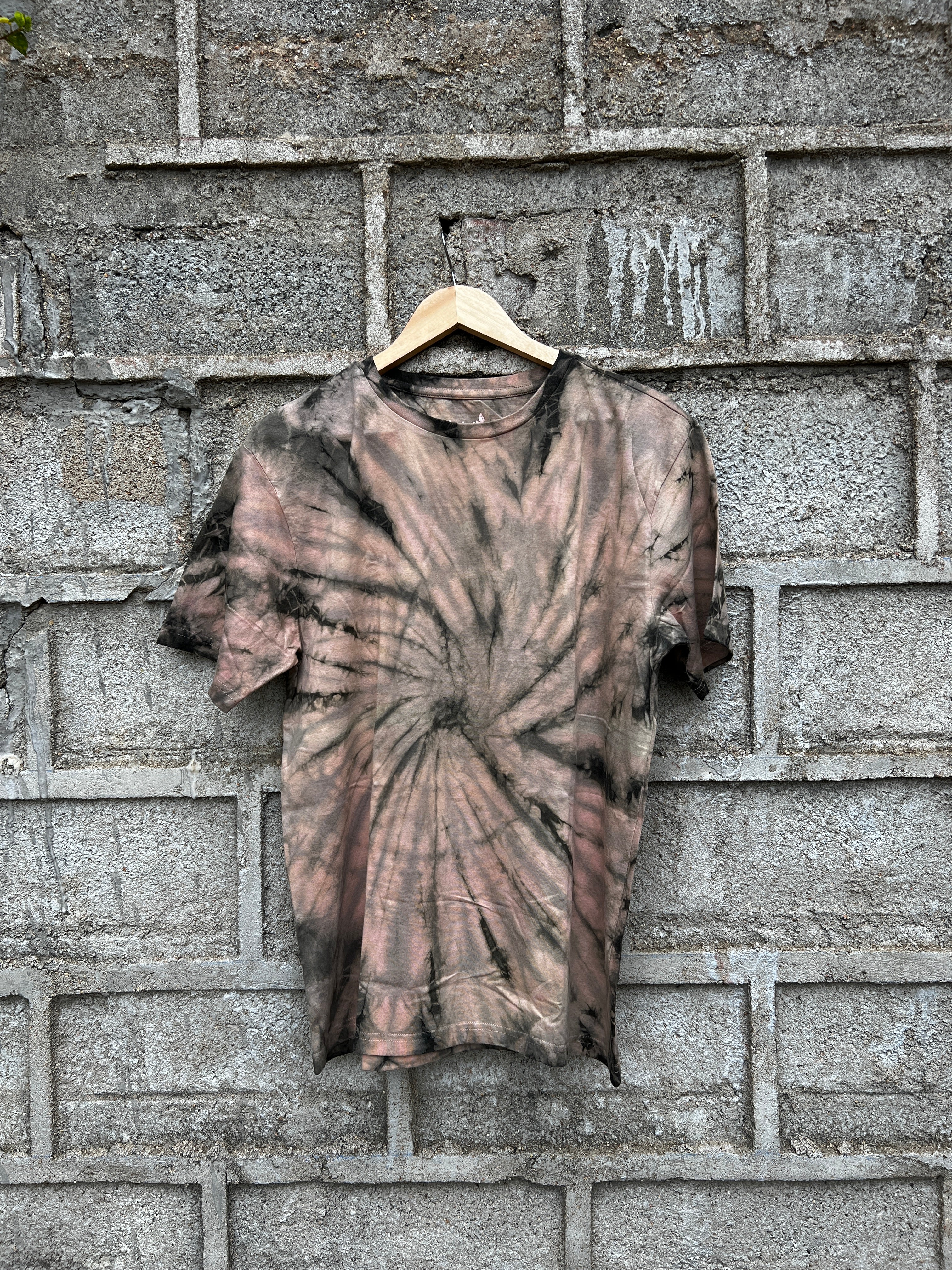 Green Tie and dye Mens T-shirt
