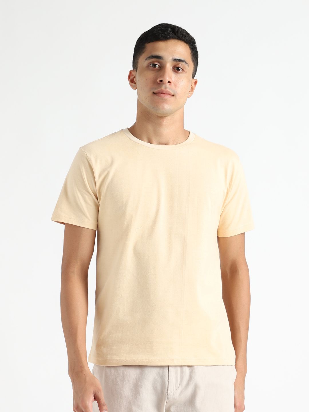 Turmeric Yellow Organic Cotton & Naturally Dyed T-shirt