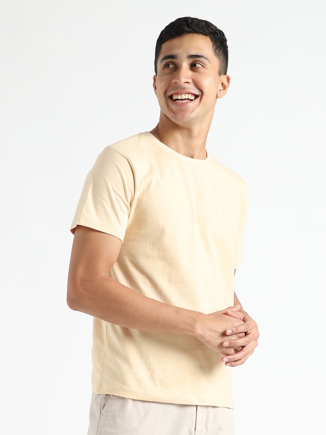 Turmeric Yellow Organic Cotton & Naturally Dyed T-shirt