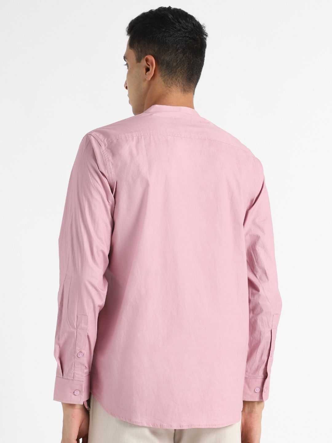 Purple Haze Mens Organic Cotton & Naturally Dyed Round Neck Shirt