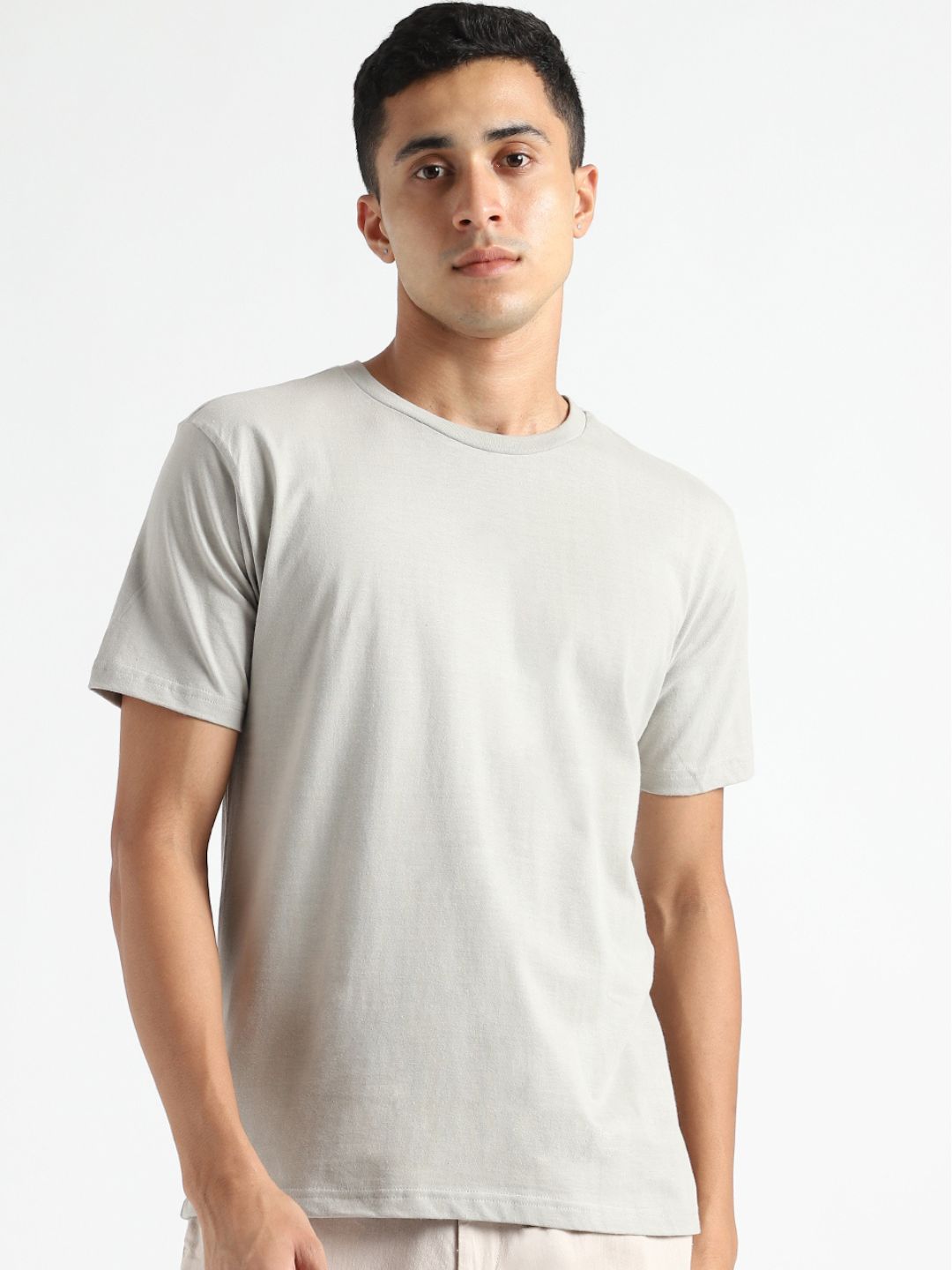 Slate Grey Organic Cotton & Naturally Dyed T-shirt