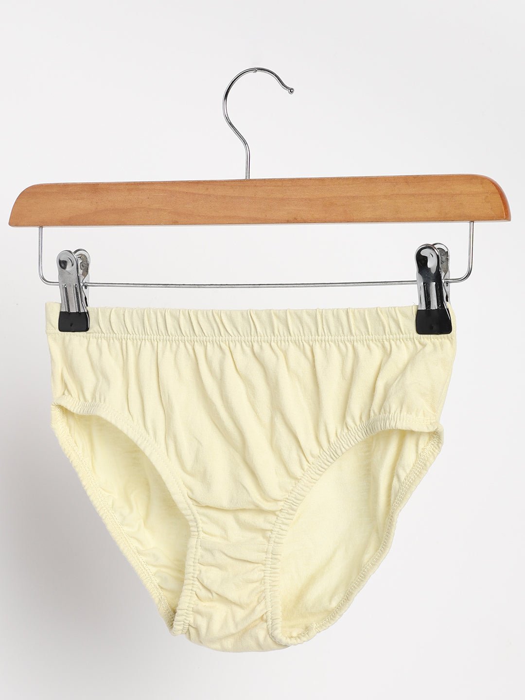 Rust Cream and Turmeric Yellow Organic Cotton & Natural Dyed Underwear Combo - Pack of 2