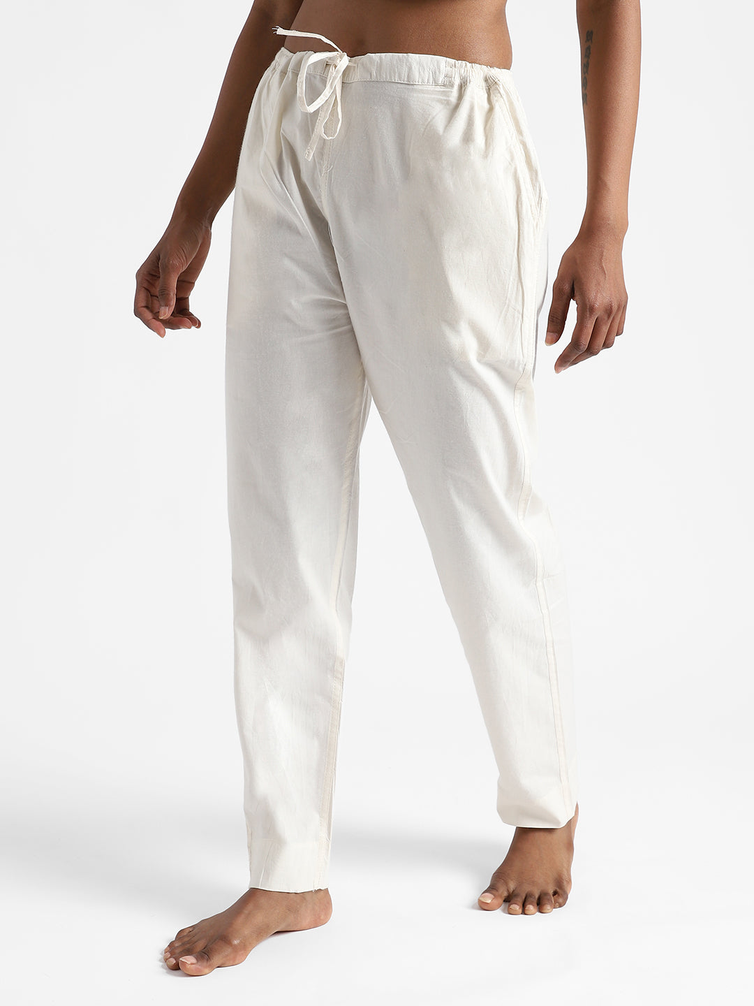 Raw White Women's Organic Cotton & Natural Dyed Slim Fit Pants