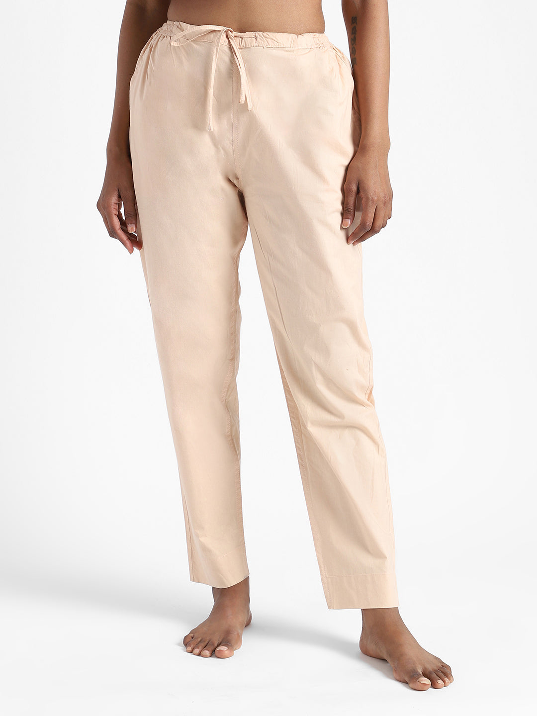 Sandal Wood Women's Organic Cotton & Natural Dyed Slim Fit Pants