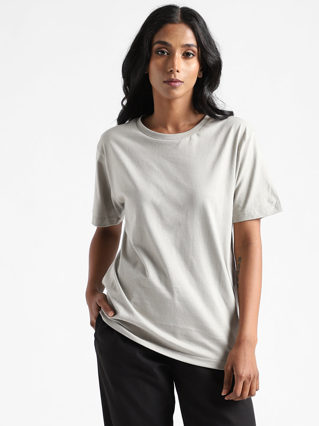 Slate Grey Organic Cotton & Naturally Dyed T-shirt