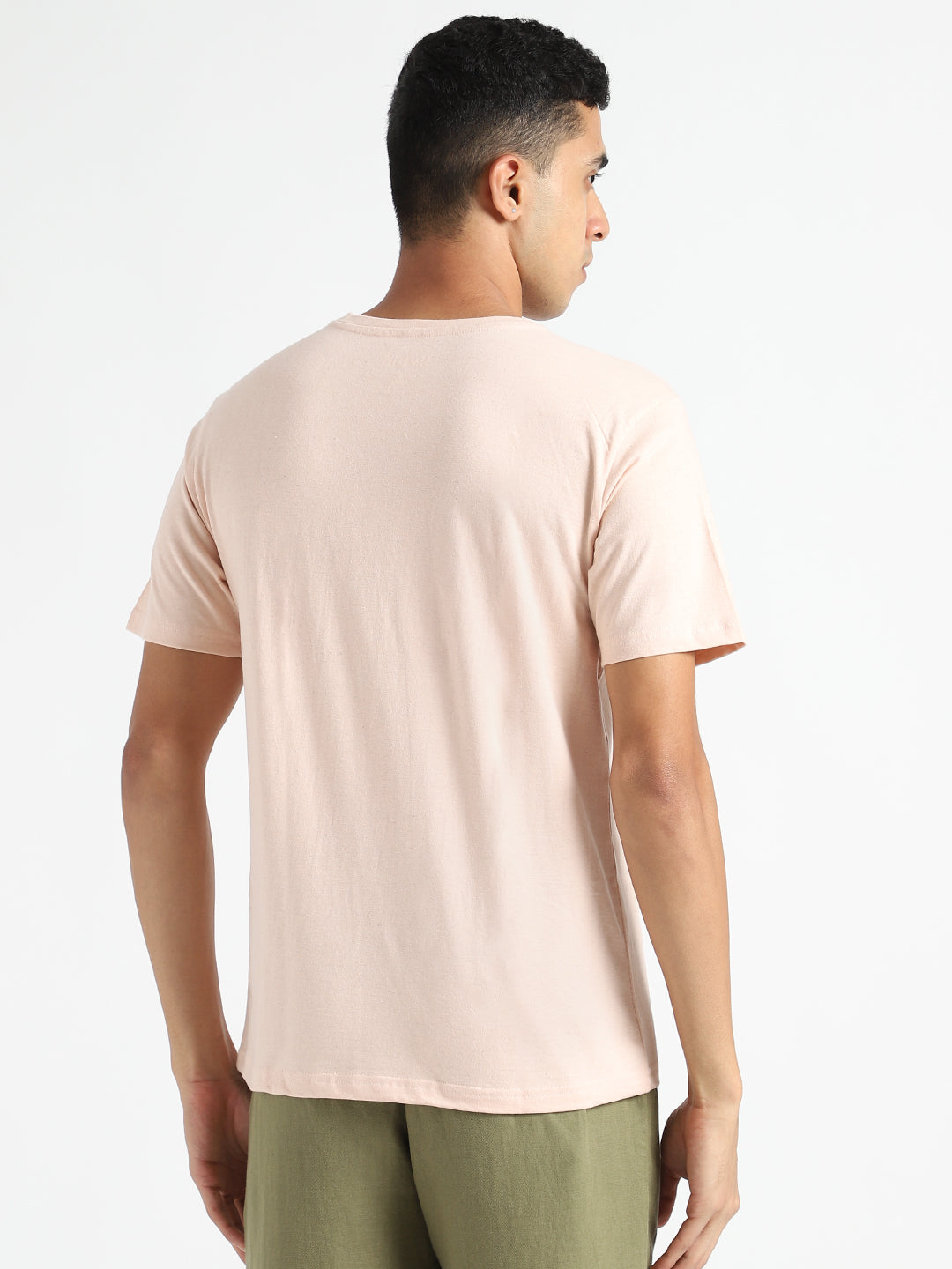 Baby Pink Organic Cotton & Naturally Fiber Dyed T-shirt